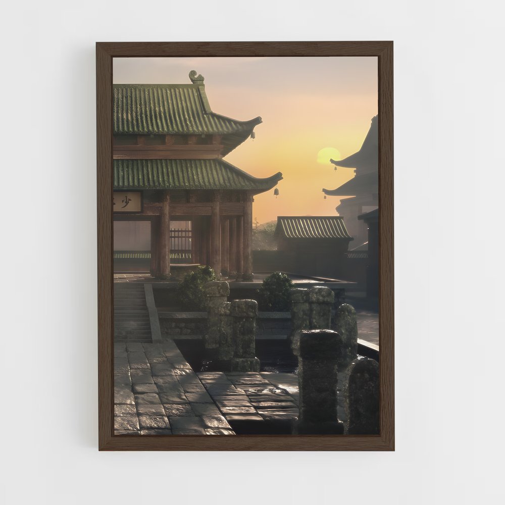Poster Éclat de Shaolin – affiche Kung Fu (vue 5)